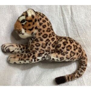Spotted Leopard Vintage Best Made Toys 12" Realistic Plush Stuffed Animal